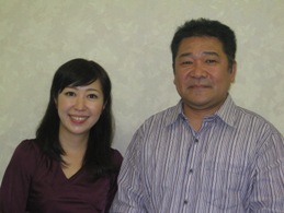 佐野香恵さん（左）吉井秀仁さん（右）